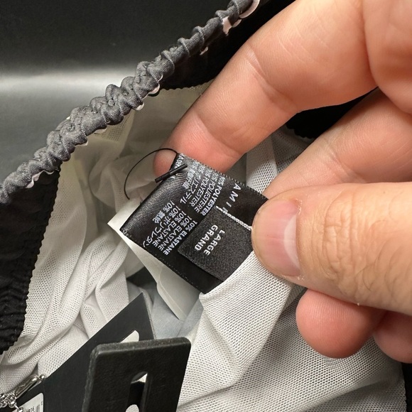 AMIRI Black Zig Zag Made in France Shorts - Picture 8 of 9